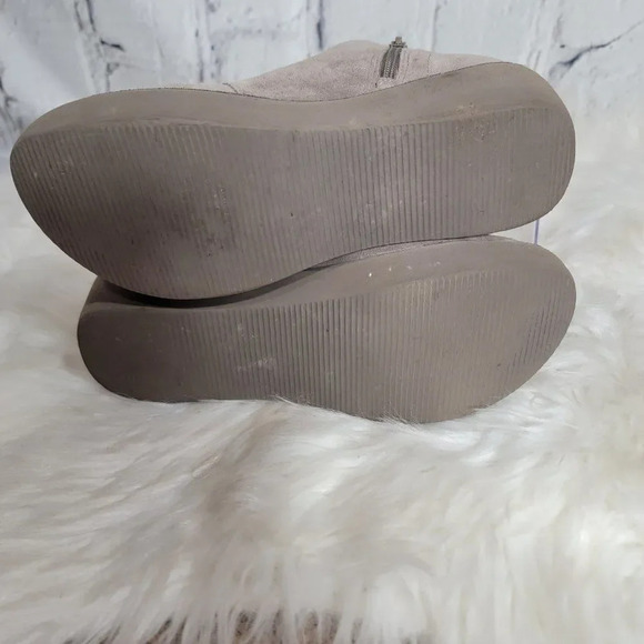 Reaction by KENNETH COLE Womens Grey Wedge Platform Ankle Boot Bootie Casual 8 - Picture 10 of 11